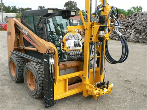 rock drill attachment for skid steer for sale|skid steer mounted core drill.